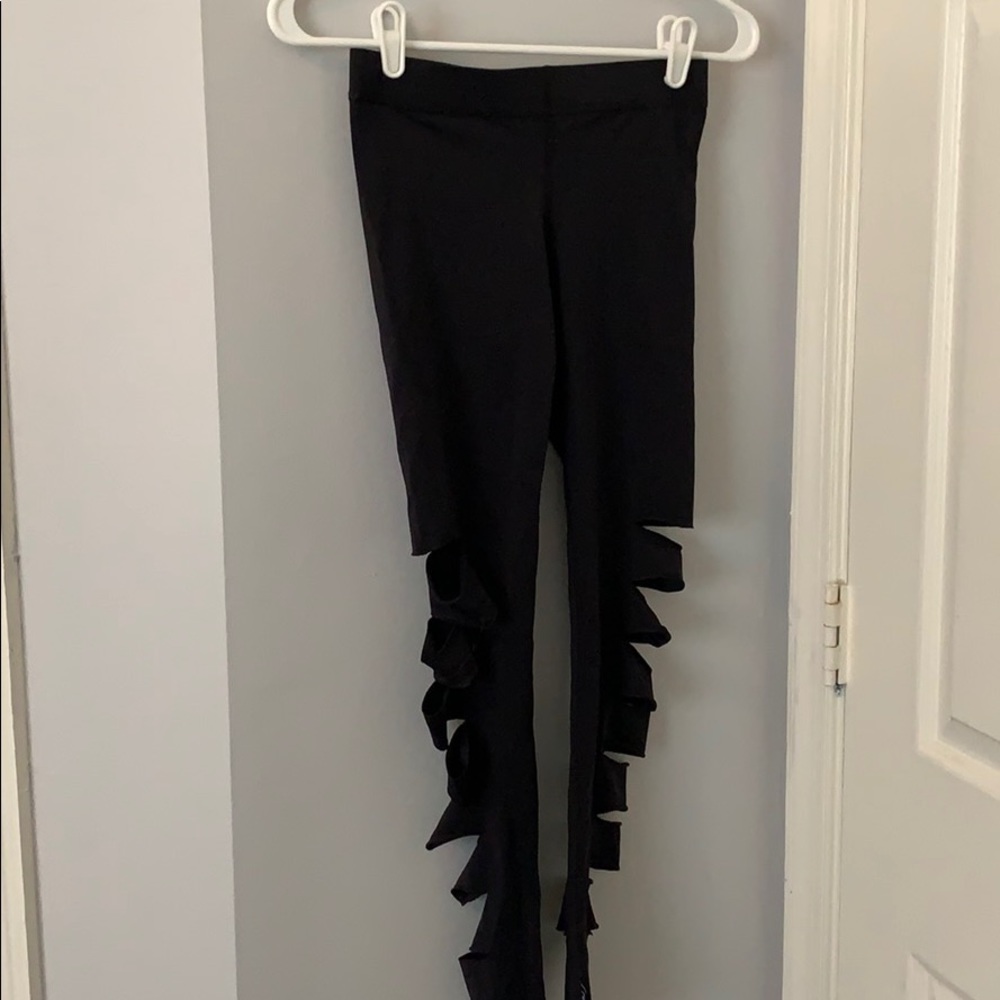 Terez side slit leggings
